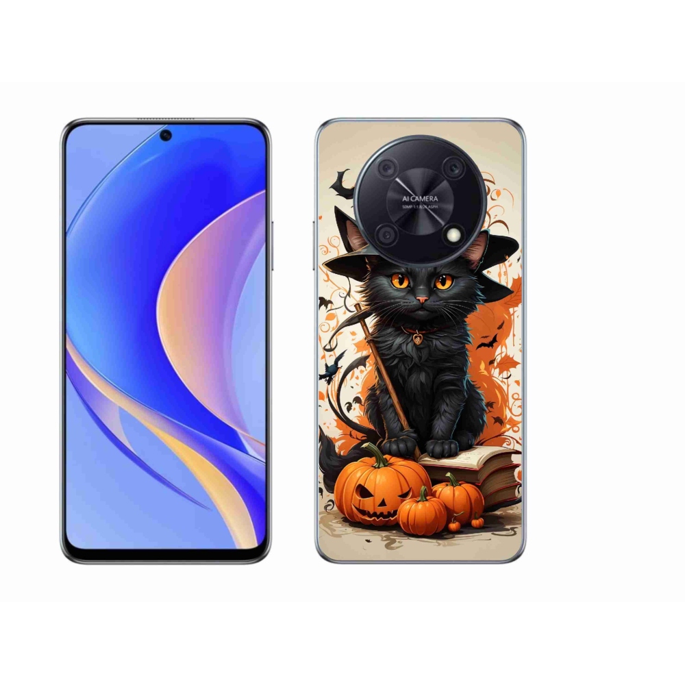 Gél borítás mmCase a Huawei Nova Y90 készülékhez - cat wizard