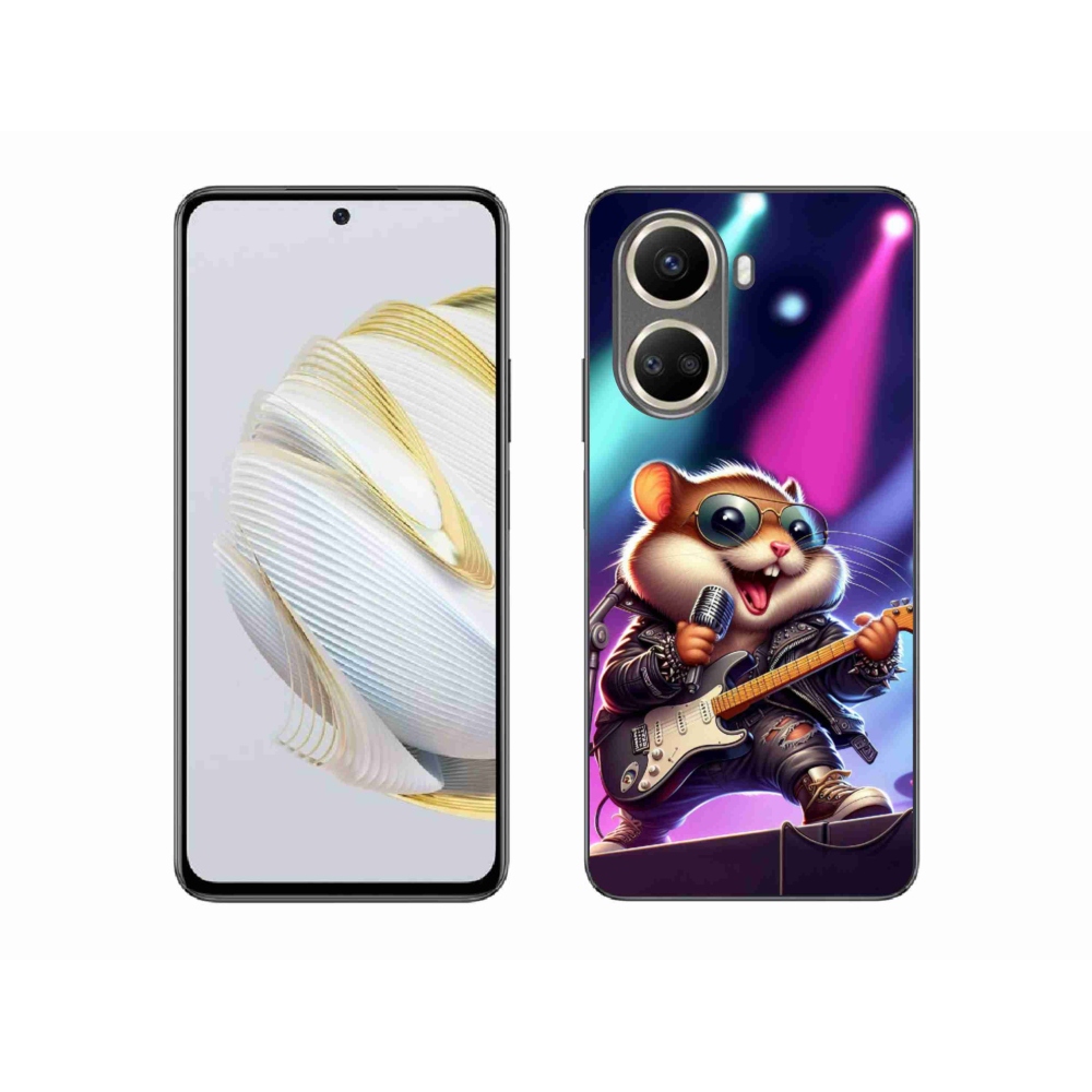 Gél borítás mmCase a Huawei Nova 10 SE-hez - hörcsög hintaló