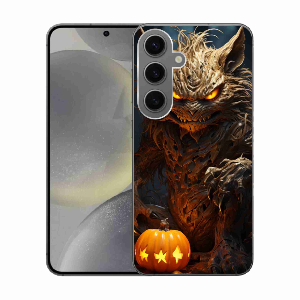 Gél borítás mmCase Samsung Galaxy S24 készülékhez - Halloween szörnyeteg