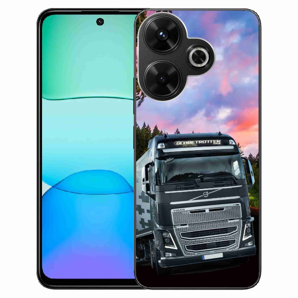 Gél borítás mmCase a Xiaomi Redmi 13 4G/Poco M6 4G - teherautó 2