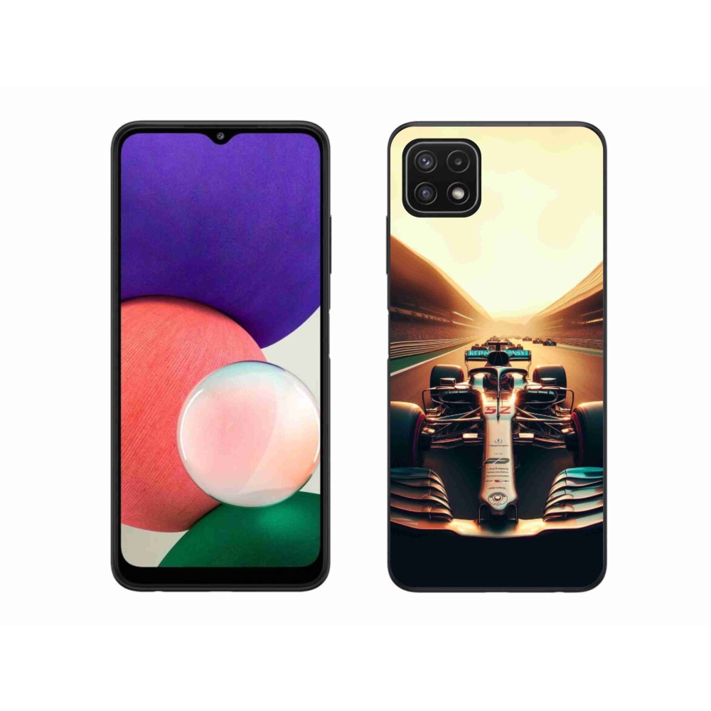 Zselés borítás mmCase Samsung Galaxy A22 5G - formula 1