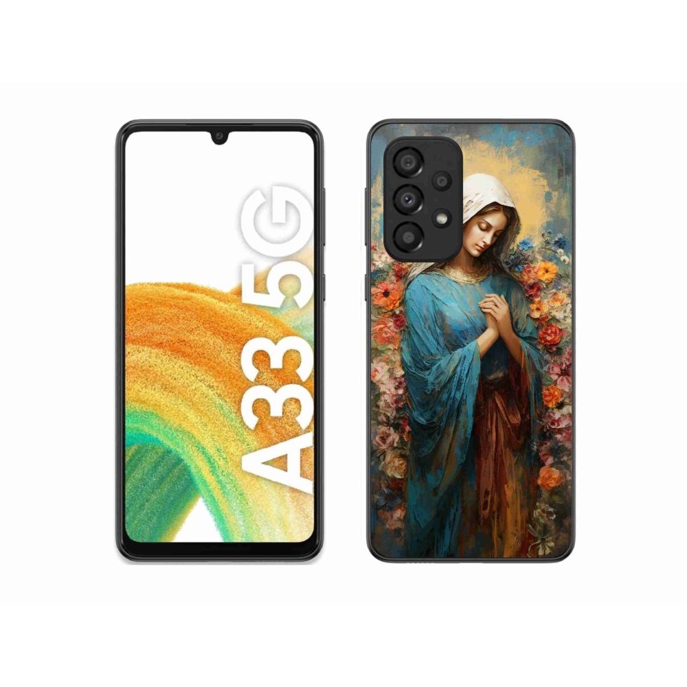 Gél borítás mmCase Samsung Galaxy A33 5G - szent nőhöz