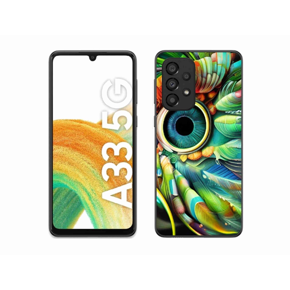 Zselés borítás mmCase Samsung Galaxy A33 5G - absztrakt motívum 18