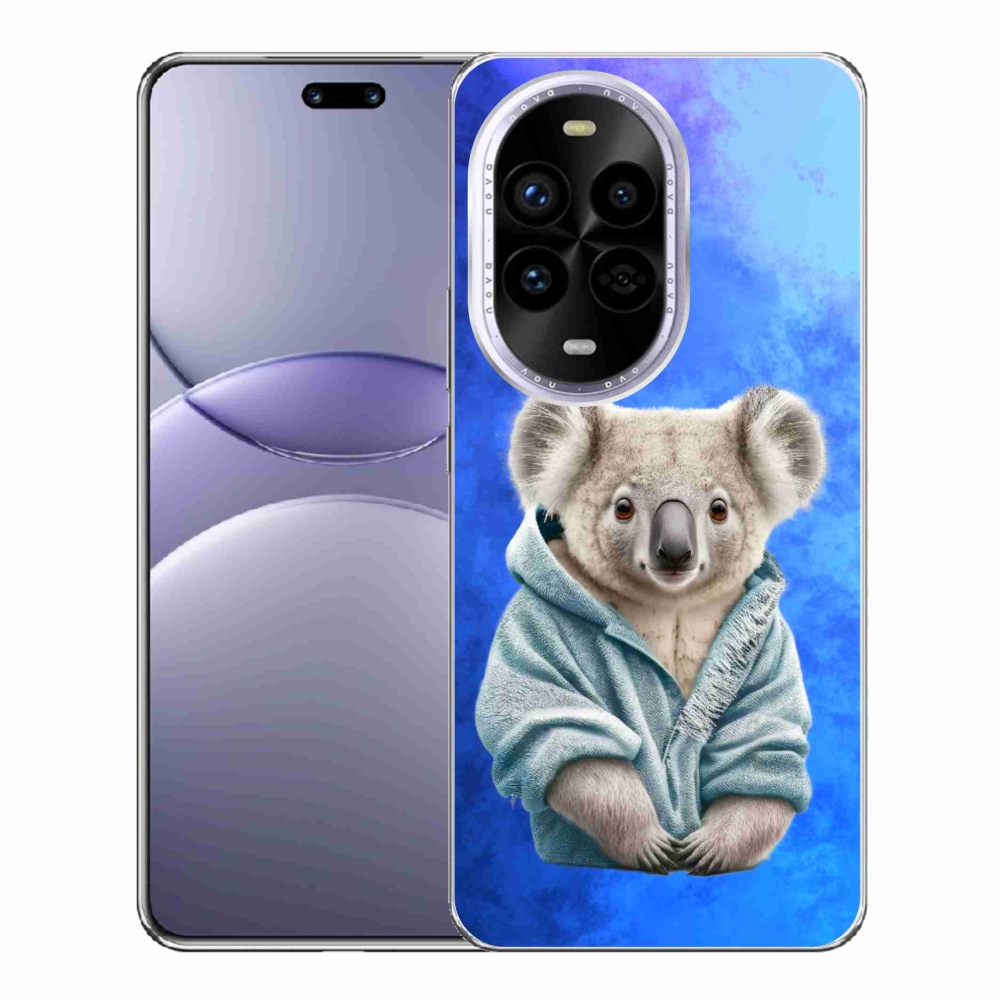 Gél borítás mmCase a Huawei Nova 13 Pro 5G készülékhez - koala pulóverben