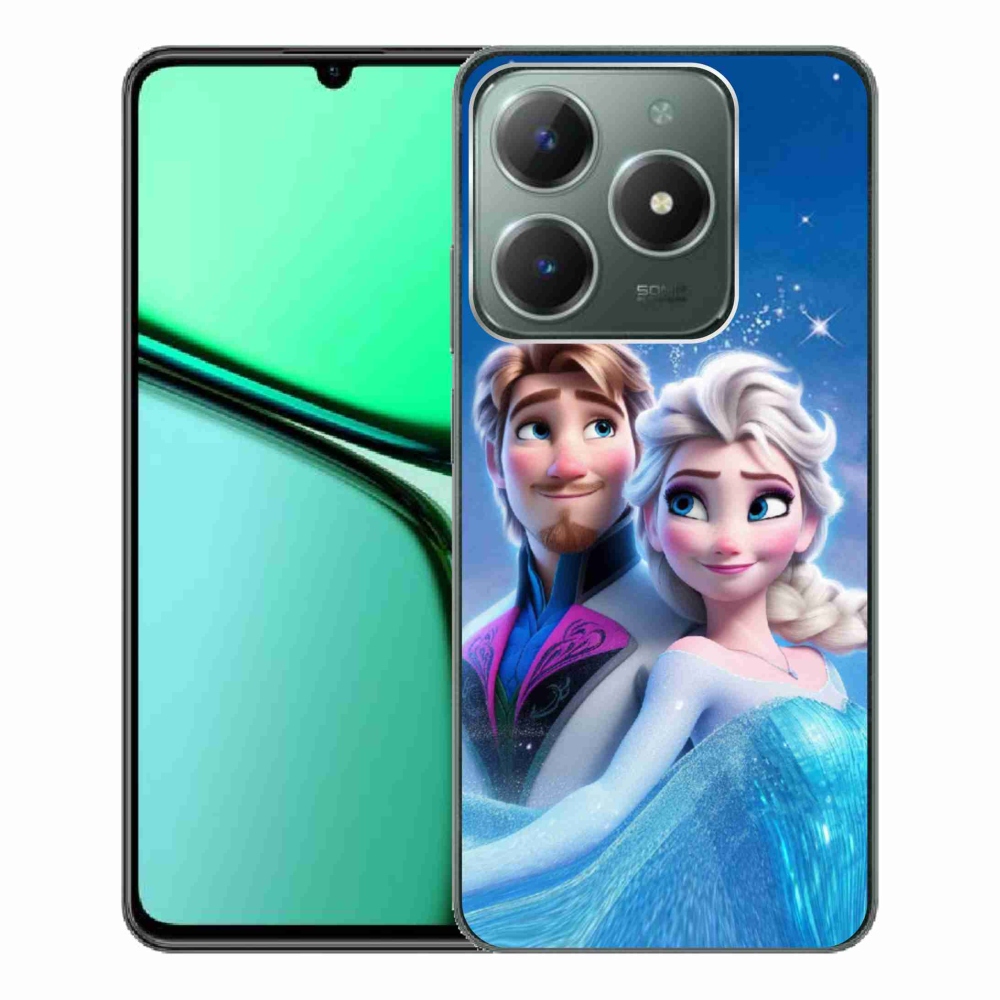 Gél borítás mmCase a Realme C61 készülékhez - Ice Kingdom 1
