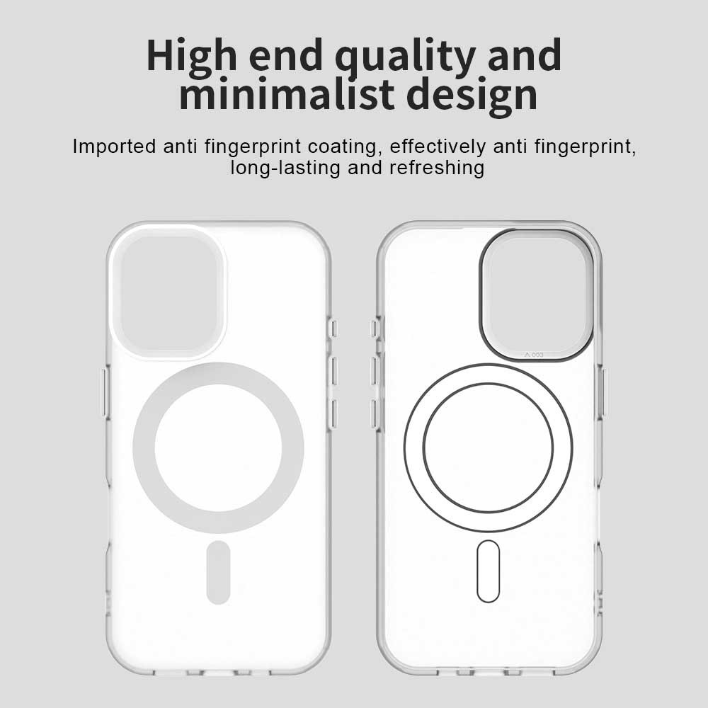 Candy zselés tok MagSafe iPhone 17 készülékhez - fehér