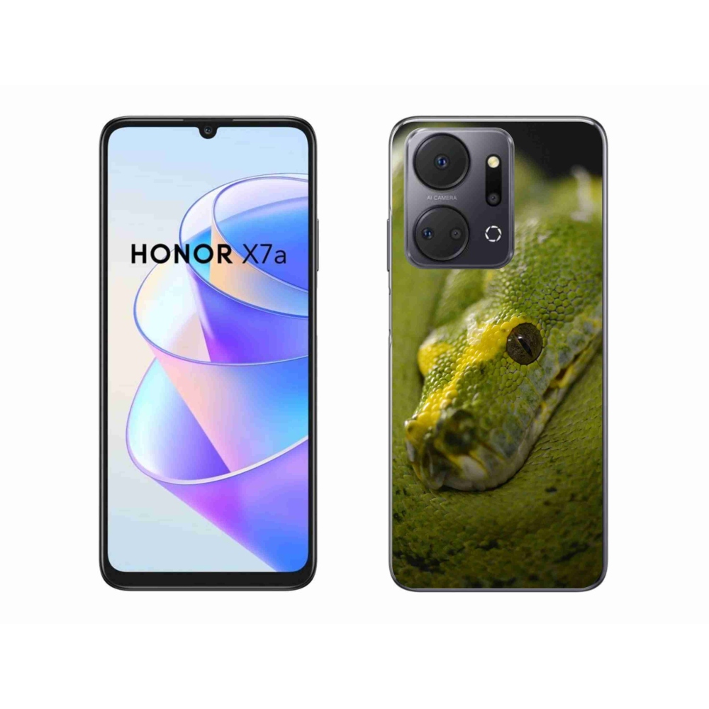 Zselés borítás mmCase a Honor X7a készülékhez - kígyó 2