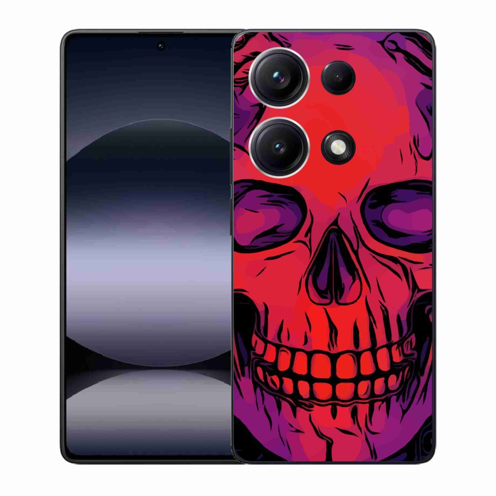 Gél borítás mmCase a Xiaomi Redmi Note 14S-hez - koponya