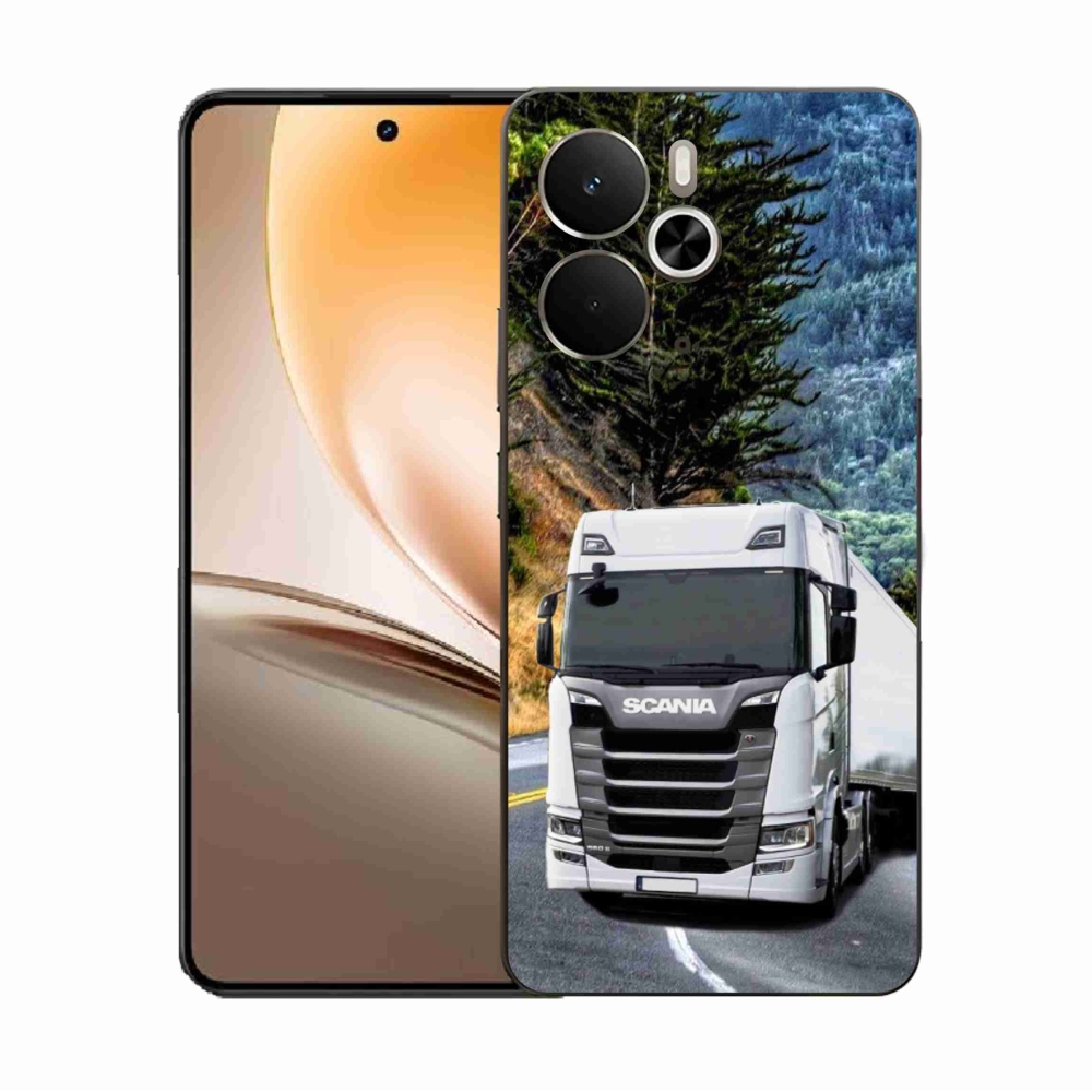 Gél borítás mmCase a Realme 14 5G/14T 5G készülékhez - teherautó 1