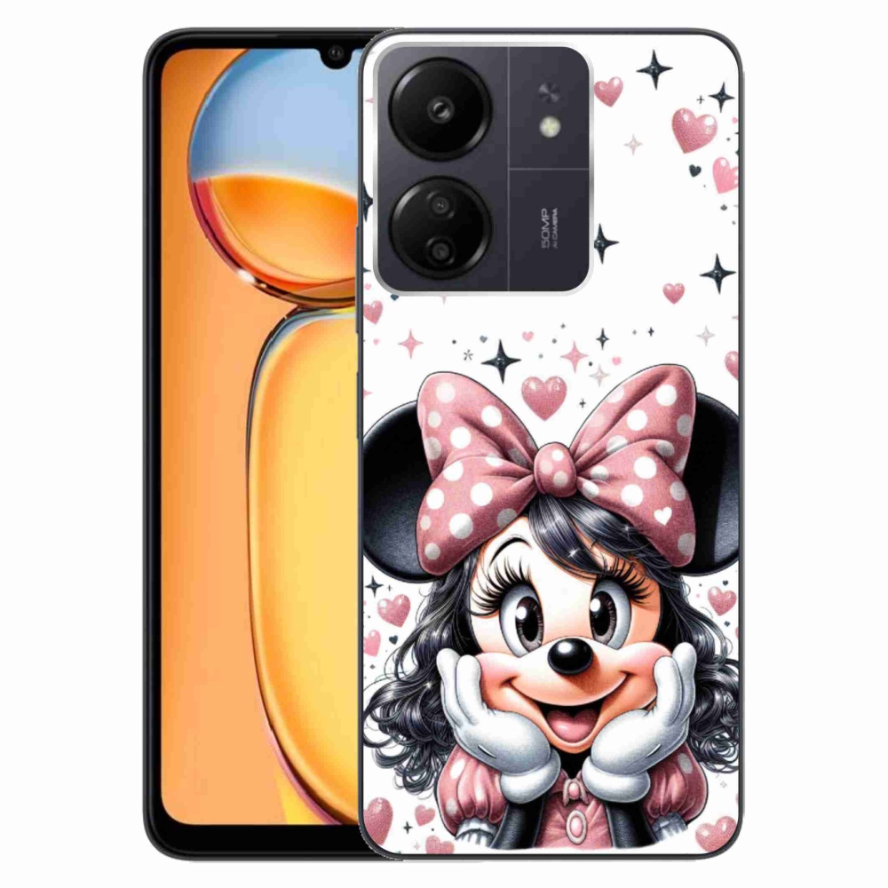 Gél borítás mmCase a Xiaomi Poco C65/Redmi 13C készülékhez - minnie