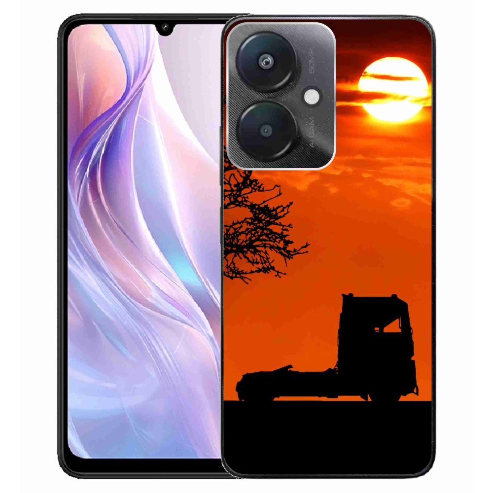 Gél borítás mmCase a Xiaomi Redmi 13C 5G - teherautó 3