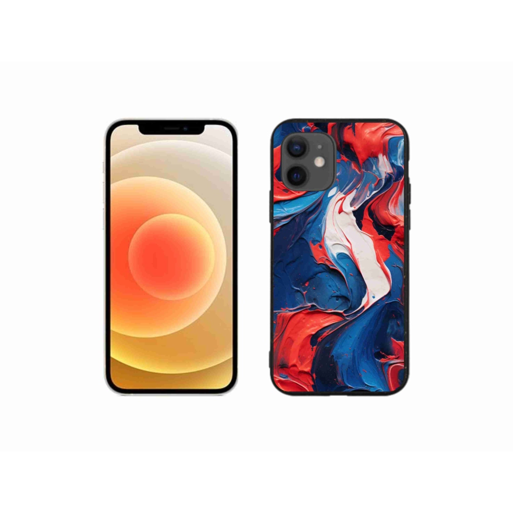 Gél borítás mmCase iPhone 12 mini készülékhez - absztrakt motívum 7