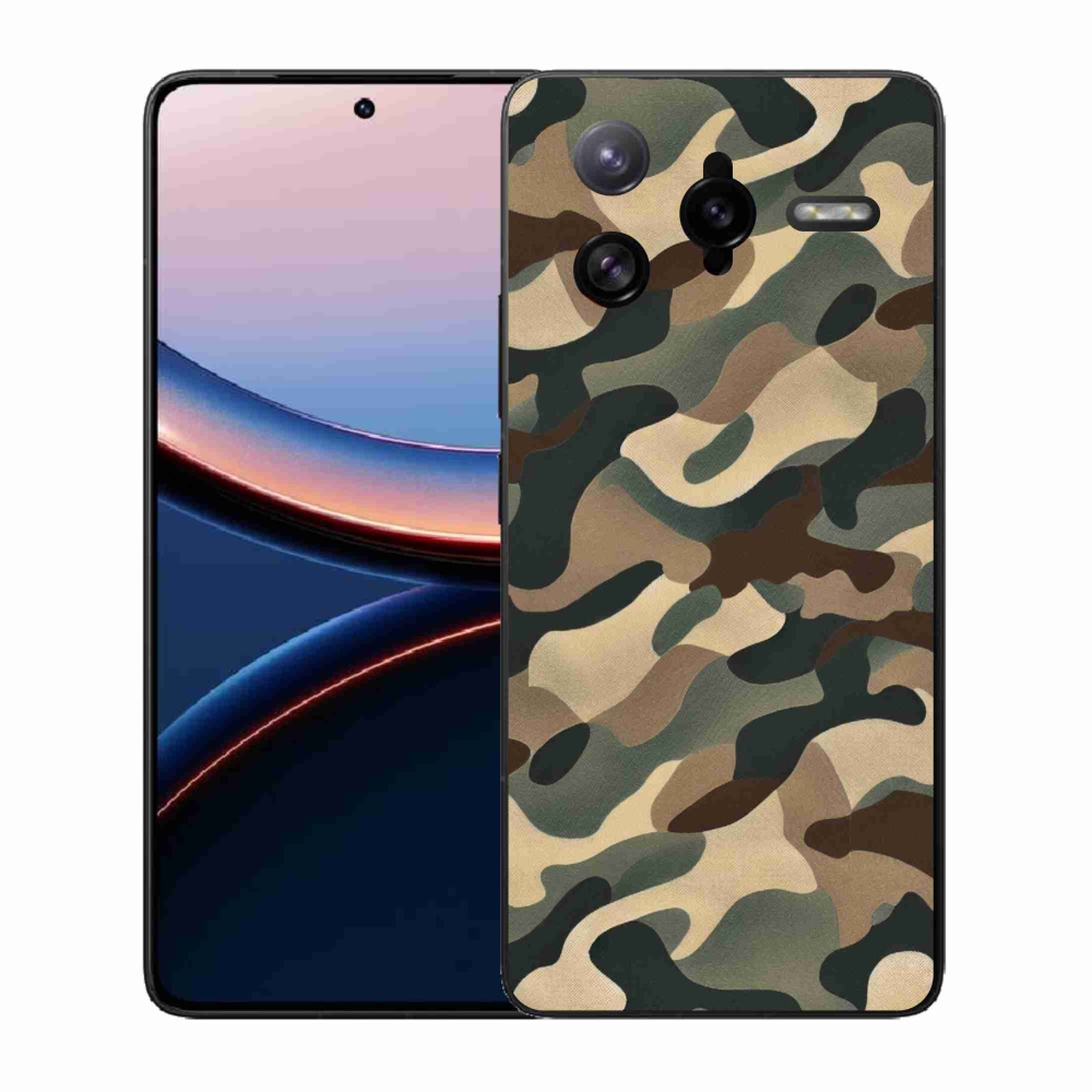 Gél borítás mmCase a Xiaomi Poco F7 Ultra számára - terepszínű minta 11