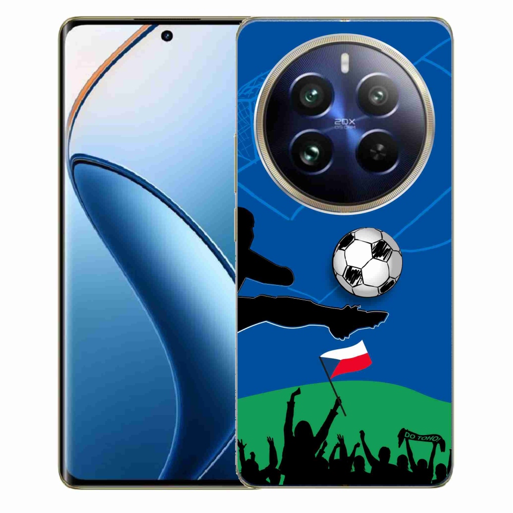Gél borítás mmCase a Realme 12 Pro 5G/12 Pro+ 5G - futballrajongók számára