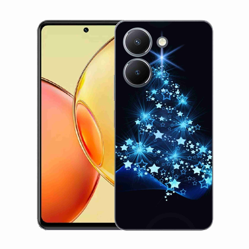 Gél borítás mmCase a Vivo Y36-hoz - Karácsonyfa