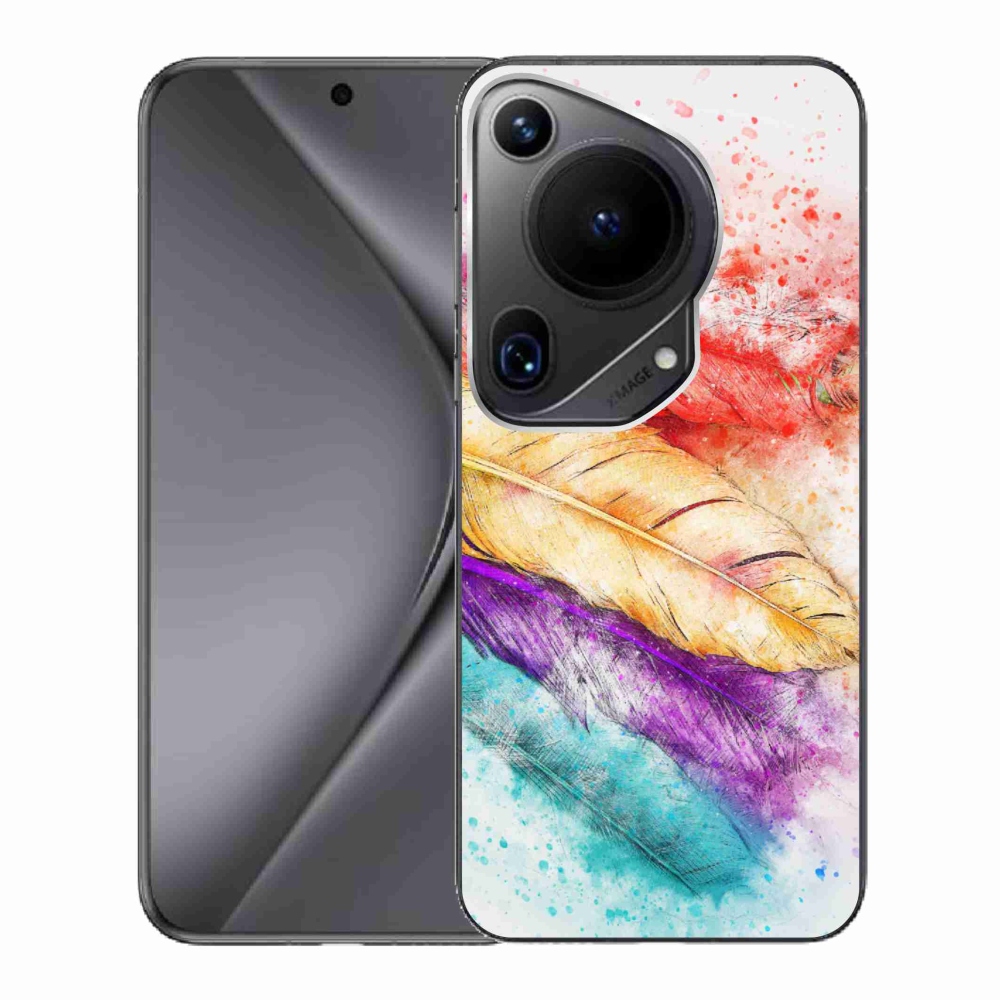 Gél borító mmCase a Huawei Pura 70 Ultra készülékhez - színes toll