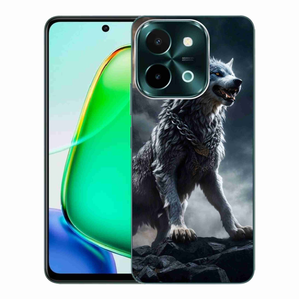 Zselés borítás mmCase a Vivo Y28-hoz - farkas 1