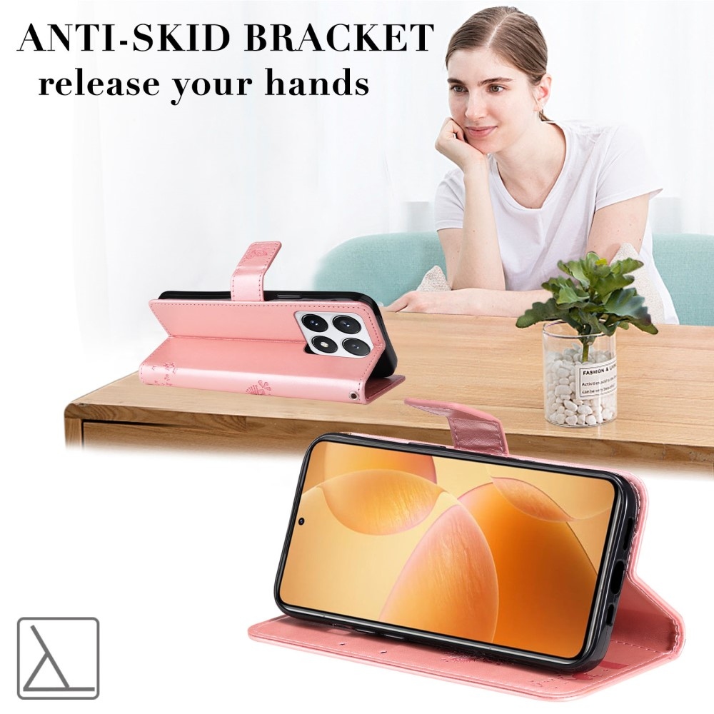 Fák könyve tok Xiaomi 14T Pro - rózsaarany