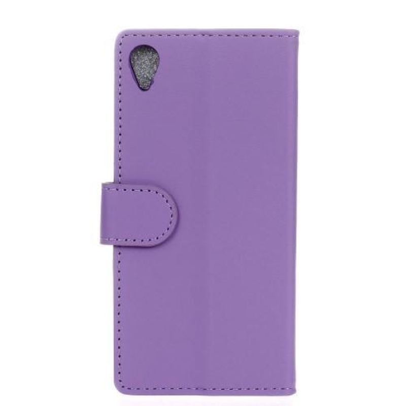 Walle pénztárca tok Sony Xperia X-hez - lila