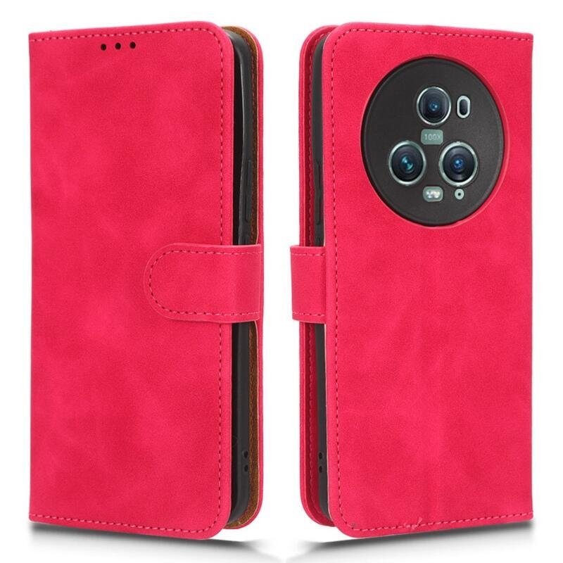 Tárcás könyv tok Honor Magic 5 Pro 5G - rózsaszínű