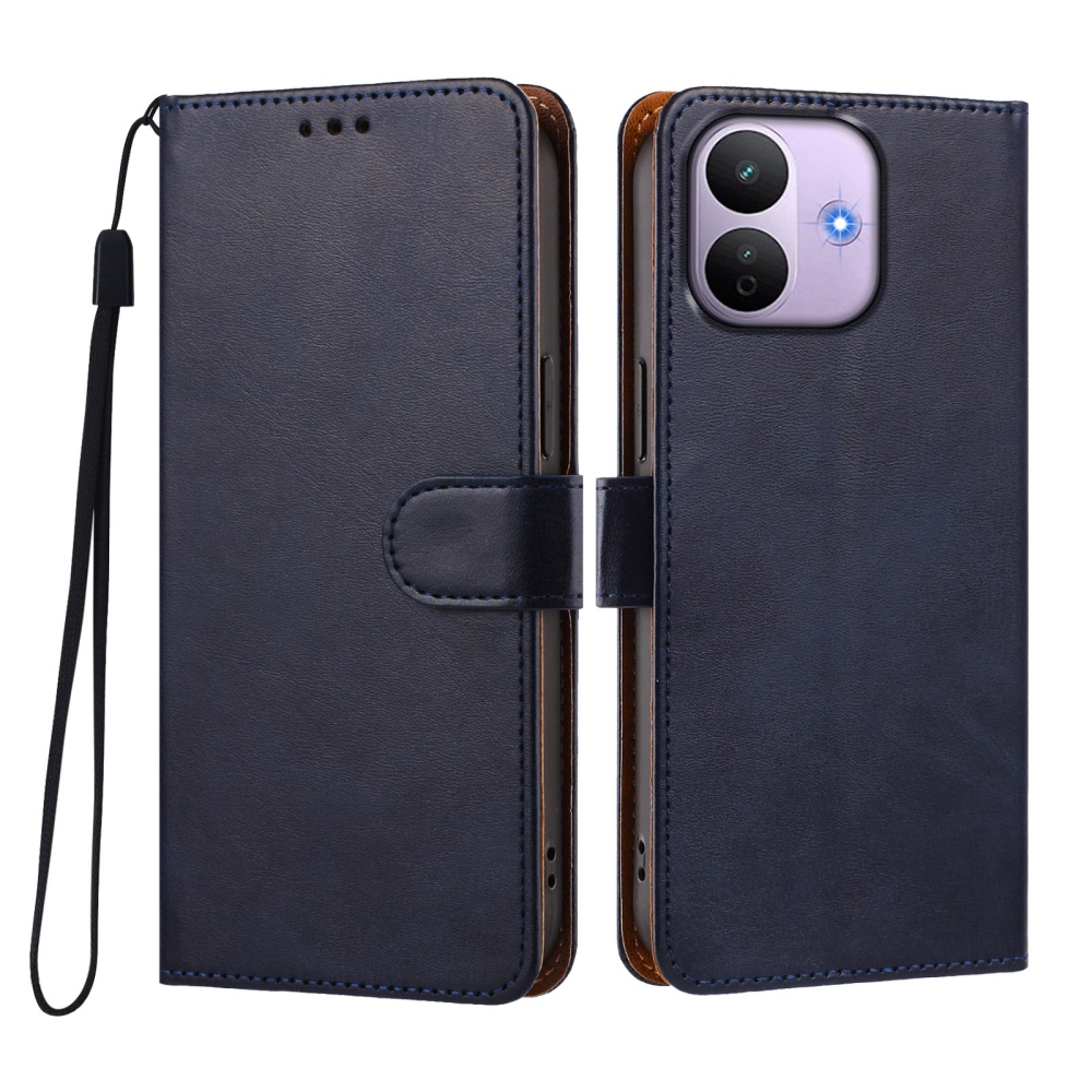 Wallet könyvszerű tok a Xiaomi Redmi Note 17 Pro 5G mobiltelefonhoz – kék