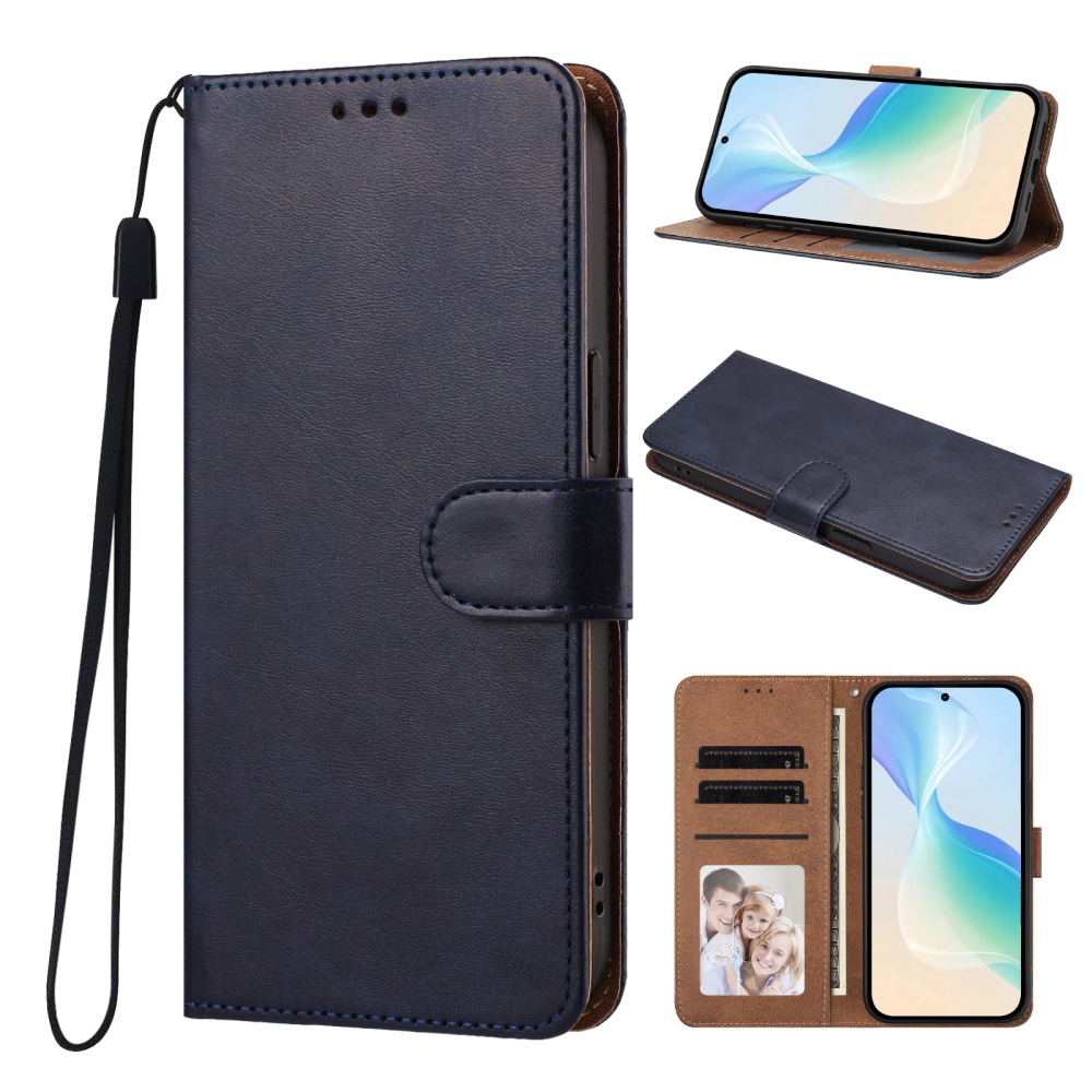 Wallet könyvszerű tok az Oppo Reno 16 Pro 5G/Oppo Reno 16 5G készülékhez – kék