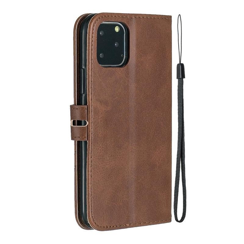 Tárca PU bőr pénztárca tok iPhone 12 Pro Max 6,7