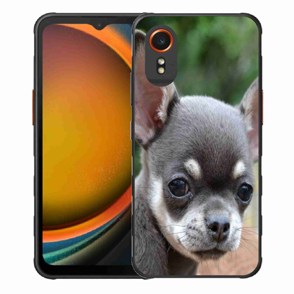Gél tok mmCase Samsung Galaxy Xcover 7 készülékhez - chihuahua