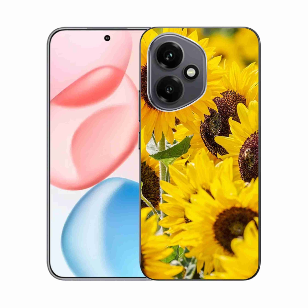 Zselés borítás mmCase a Honor 400-hoz - Napraforgó