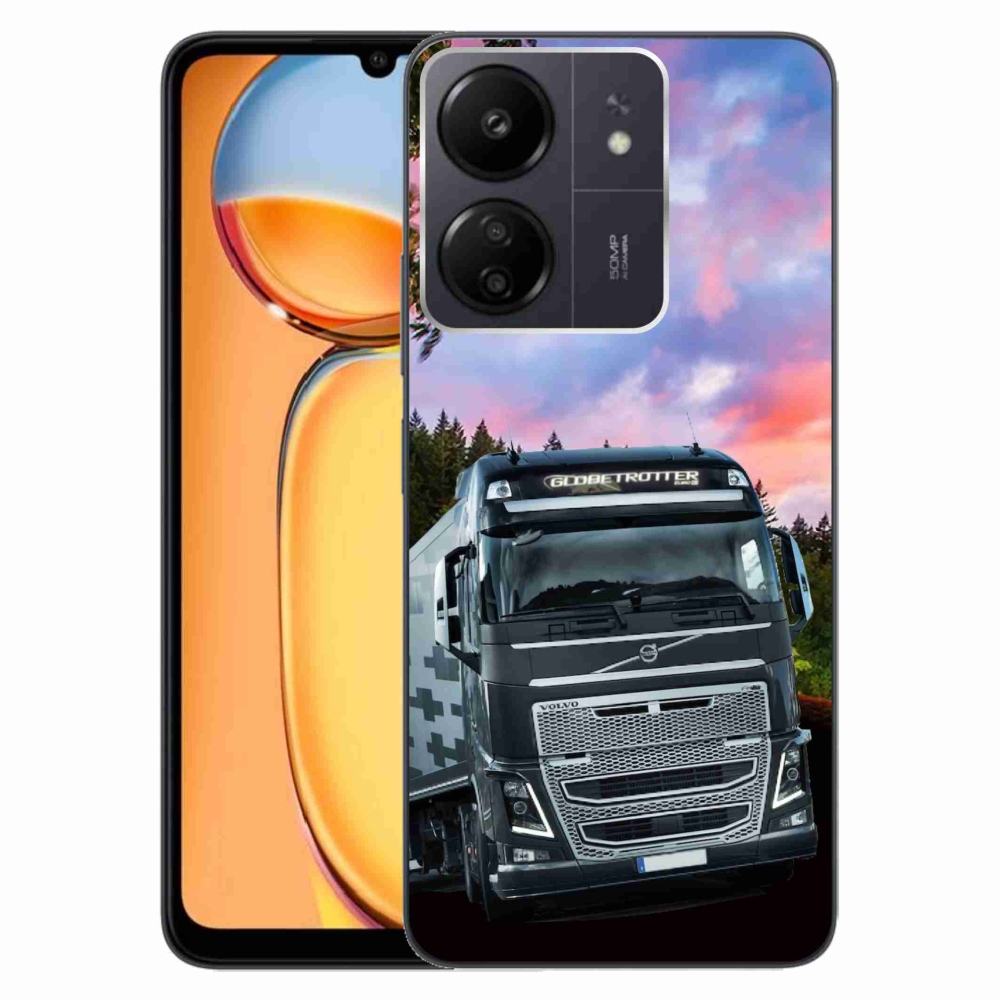 Gél borító mmCase a Xiaomi Poco C65/Redmi 13C - teherautó 2