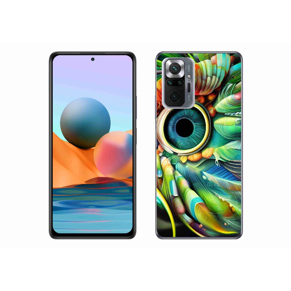 Gél borítás mmCase a Xiaomi Redmi Note 10 Pro számára - absztrakt motívum 18