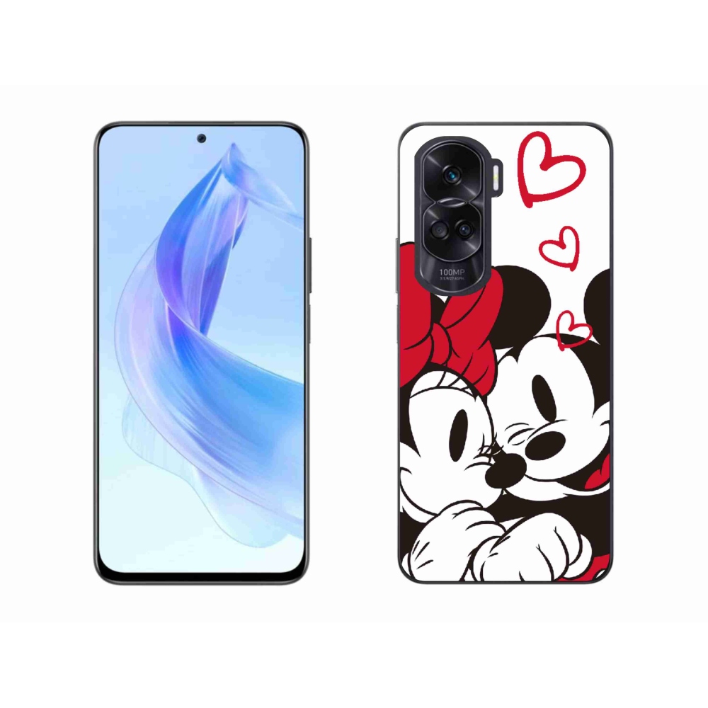 Zselés borítás mmCase a Honor 90 Lite készülékhez - minnie és mickey