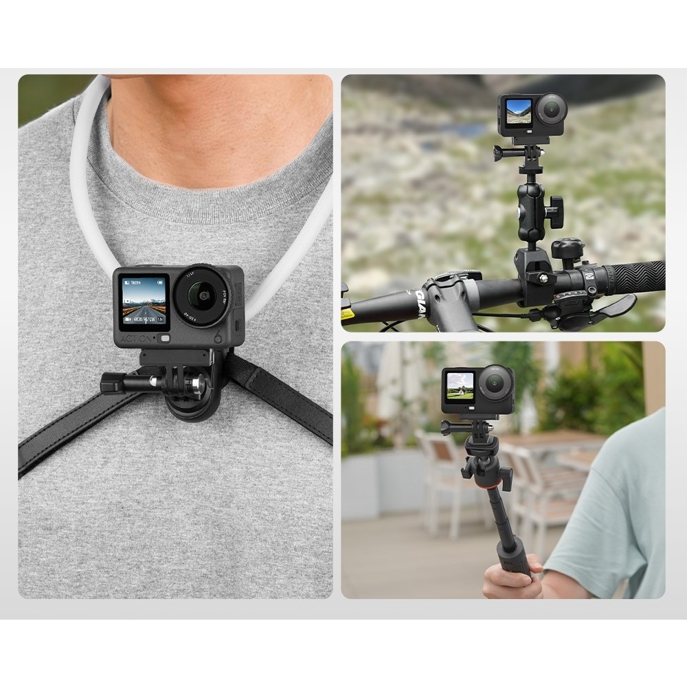FLYMILE mágneses gyorskioldó adapter DJI Osmo Nano és Action 6 kamerákhoz
