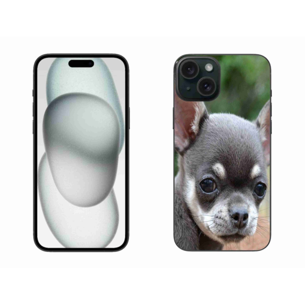 Gél tok mmCase iPhone 15 Plus készülékhez - chihuahua