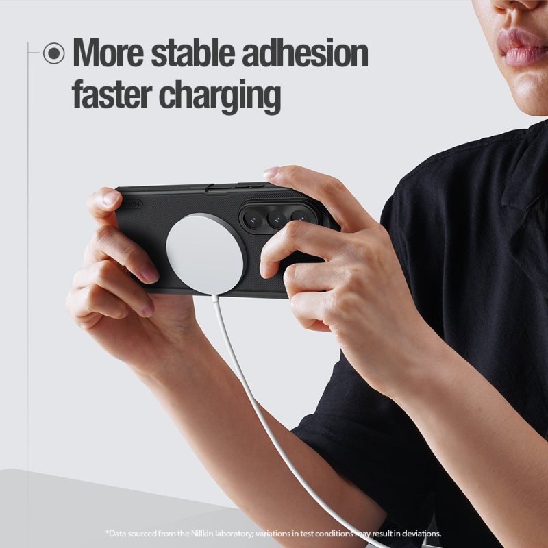 Nillkin Super Frosted FOLD mágneses hátlap Samsung Galaxy Z Fold 7 fekete