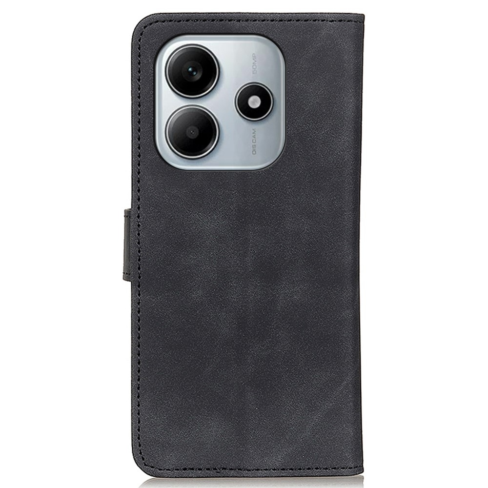 KHAZ könyv tok Xiaomi Redmi Note 14-hez - fekete