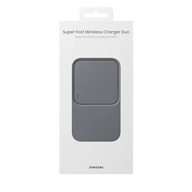 EP-P5400TBE Samsung DUO Pad vezeték nélküli töltéshez Fekete + adapter