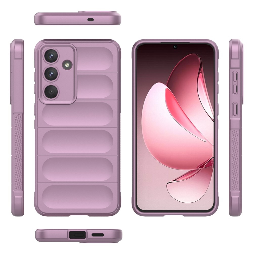 Rugg tartós zselés tok Samsung Galaxy S25 FE készülékhez - világos lila