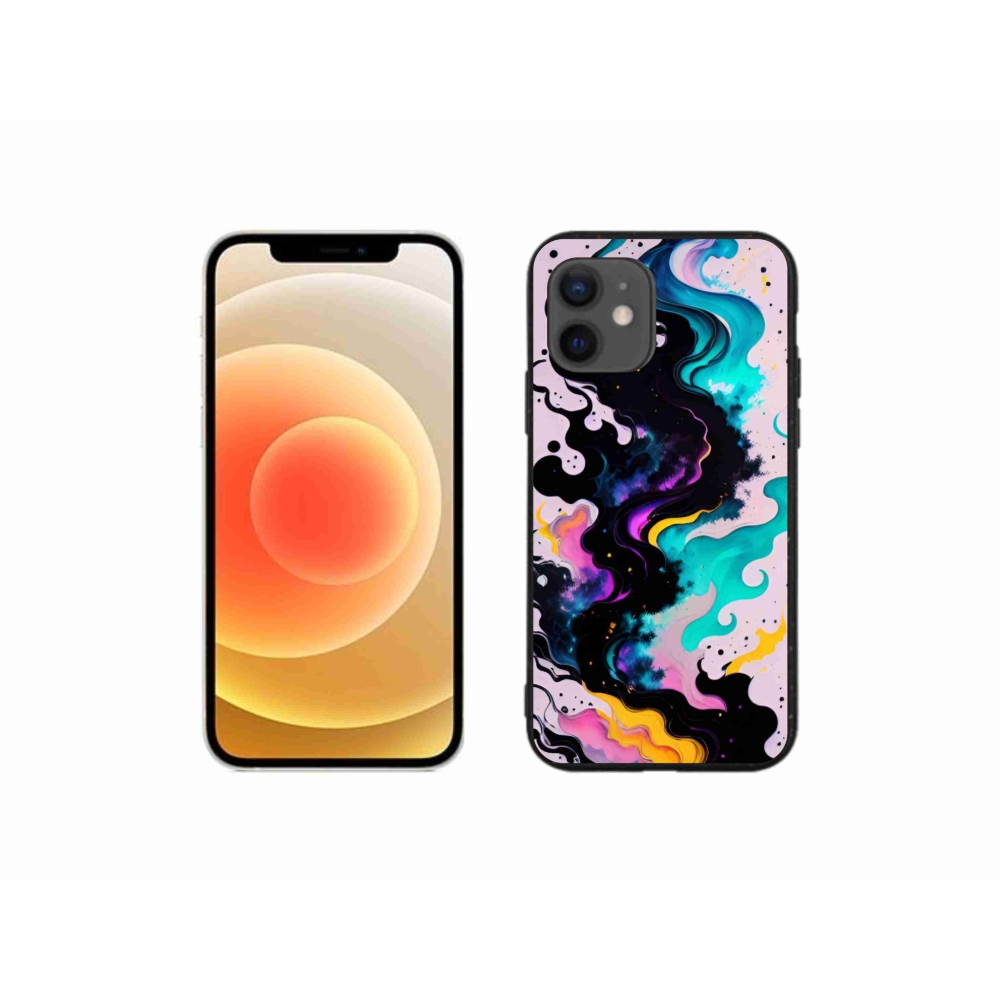 Gél borítás mmCase iPhone 12 mini készülékhez - absztrakt motívum 4
