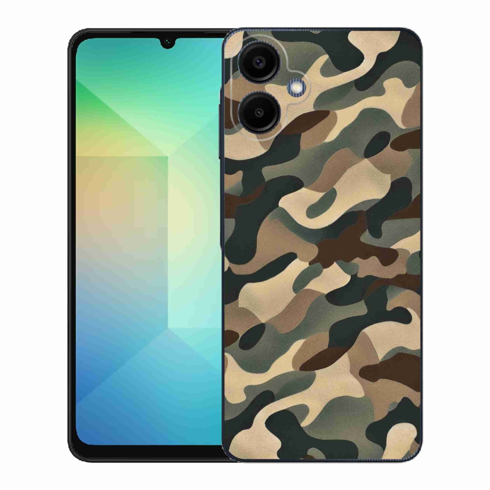 Zselés borítás mmCase Samsung Galaxy A06 4G - terepszínű minta 11