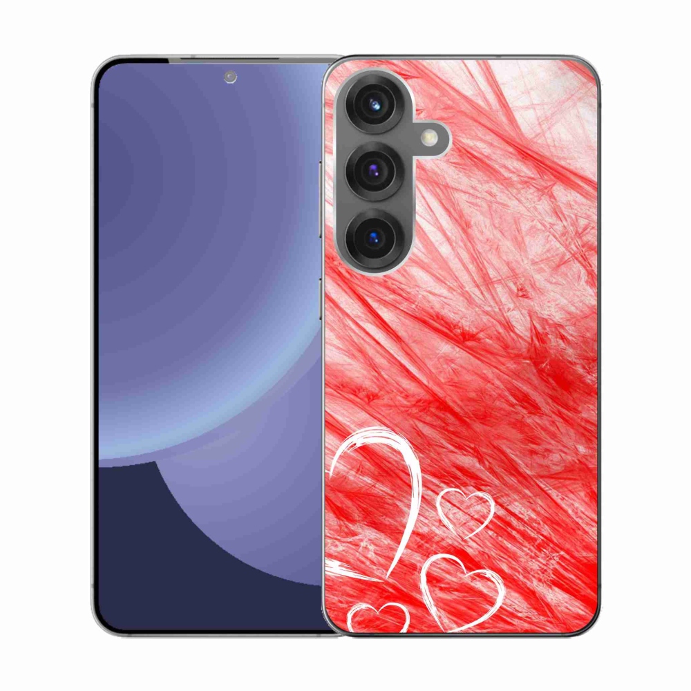 Zselés borítás mmCase Samsung Galaxy S25 készülékhez - szív