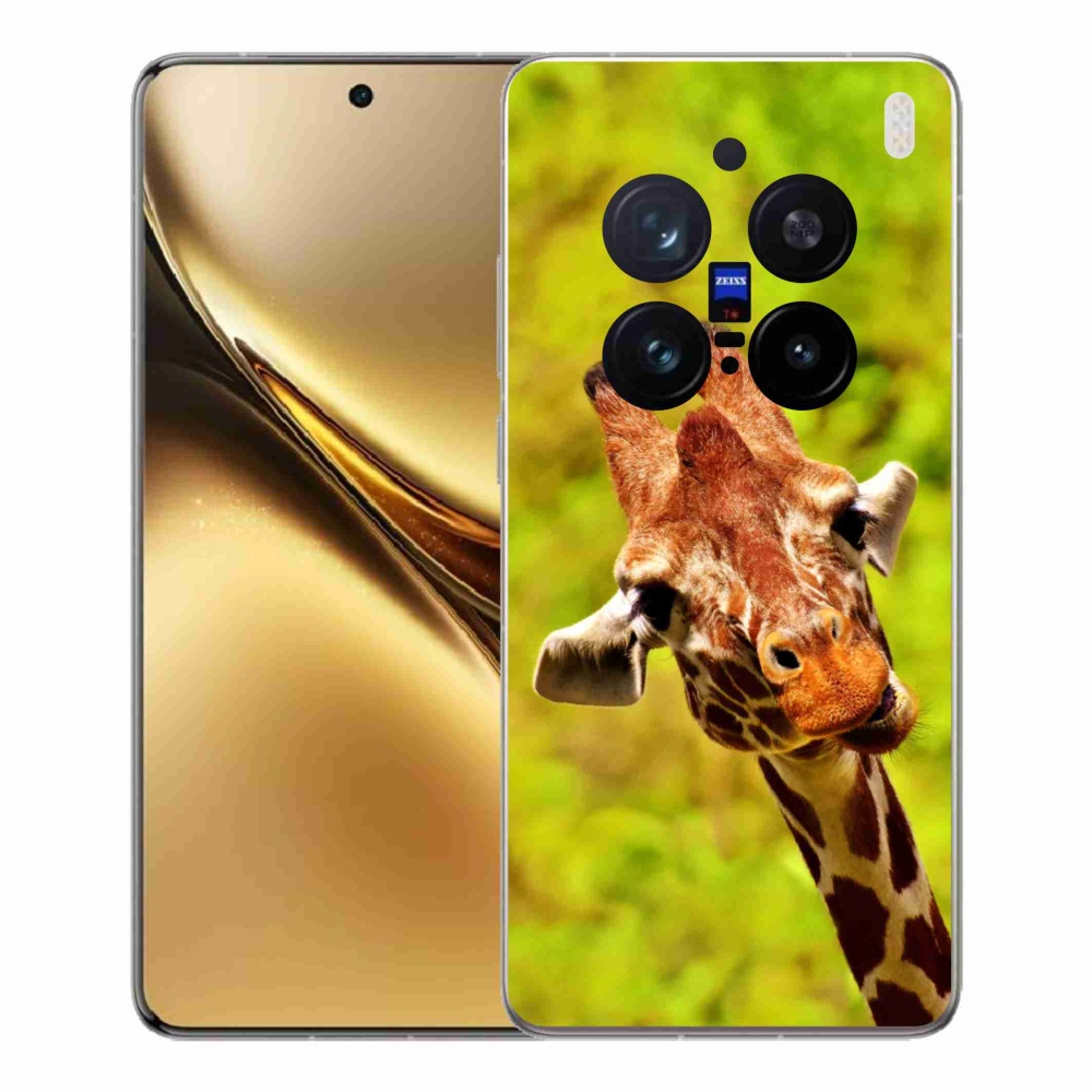 Zselés borítás mmCase a Vivo X200 Pro 5G készülékhez - zsiráf