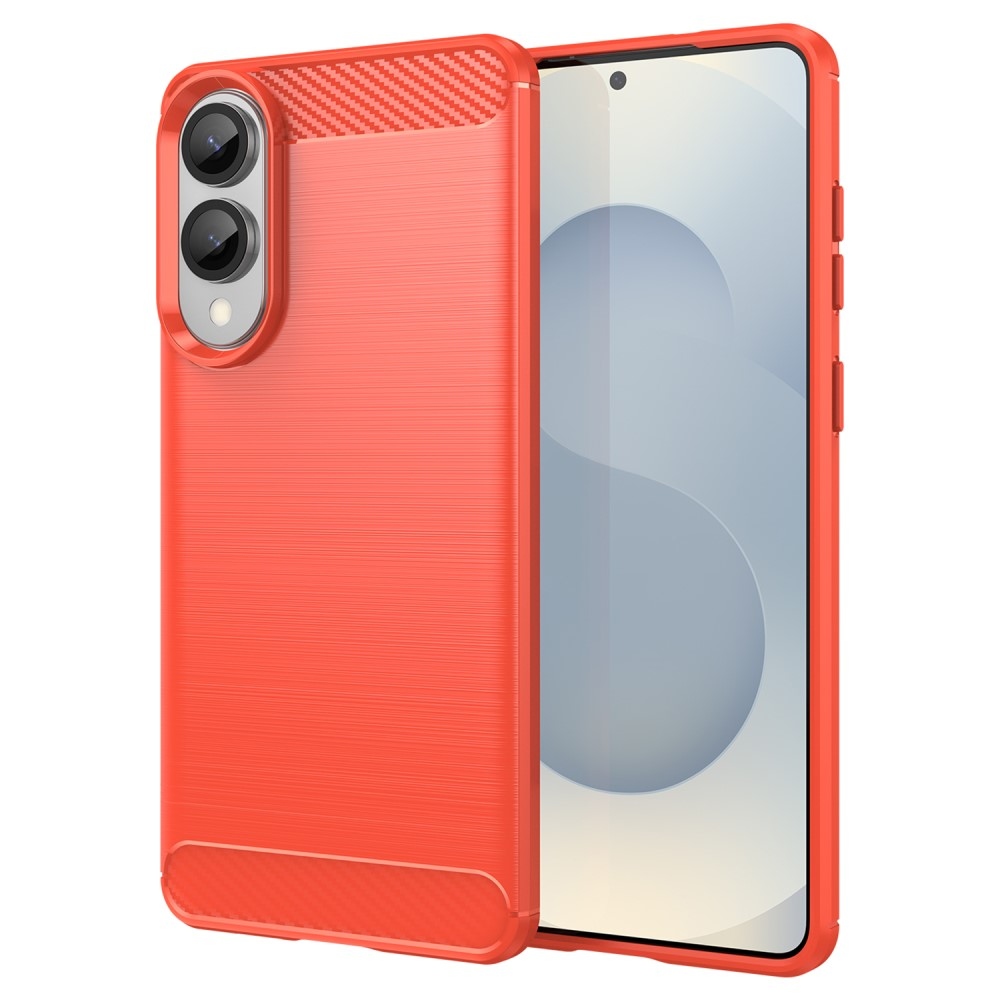 Szénálló zselés tok Samsung Galaxy S25 Edge készülékhez - piros