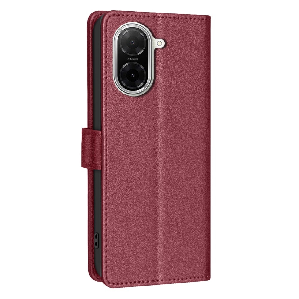 BINFEN könyv tok Xiaomi Redmi A5 (171.7x77.8x8.3mm) - piros