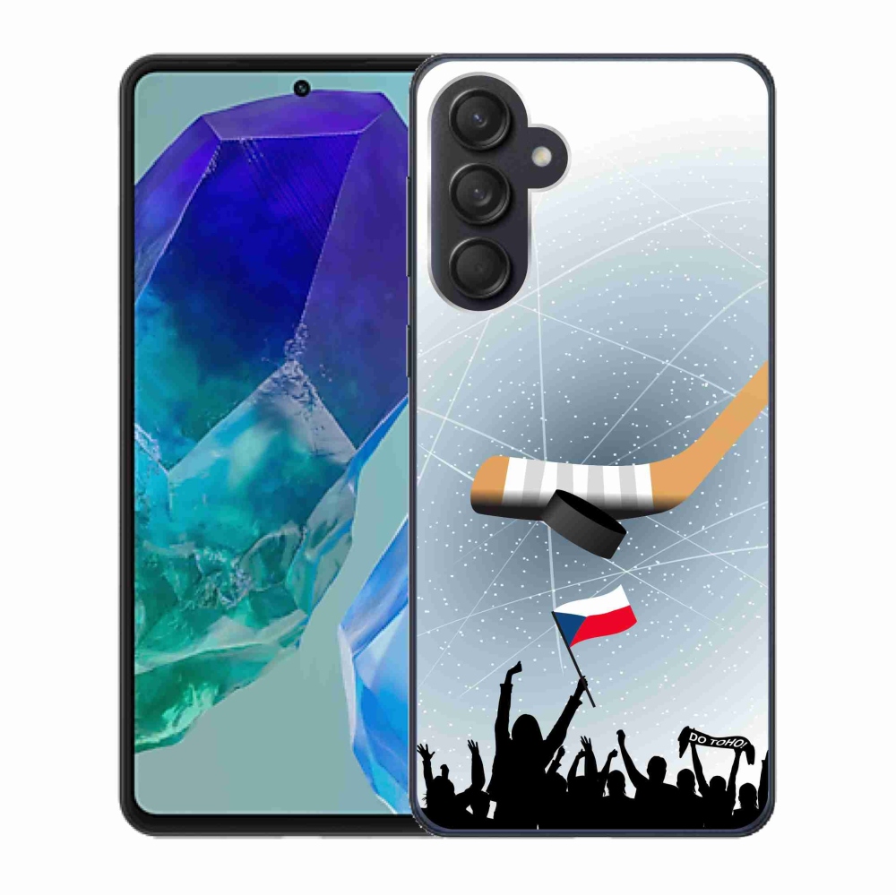 Zselés borítás mmCase Samsung Galaxy M55 5G - hoki szurkolóknak