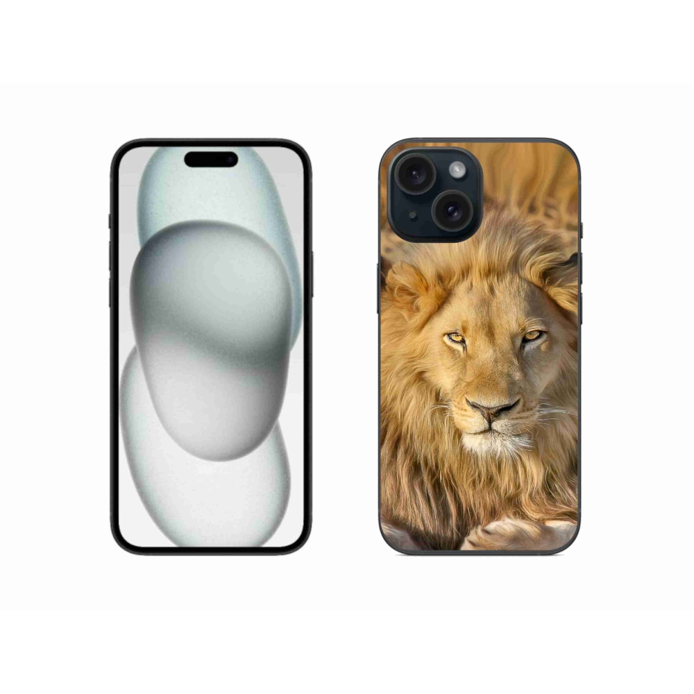 Zselés borítás mmCase iPhone 15 - Lion 2 készülékhez
