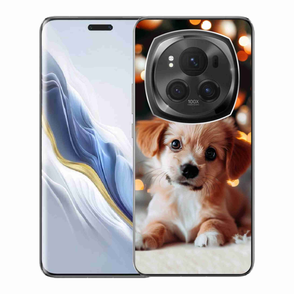 Zselés borítás mmCase a Honor Magic 6 Pro 5G készülékhez - kölyökkutyakék