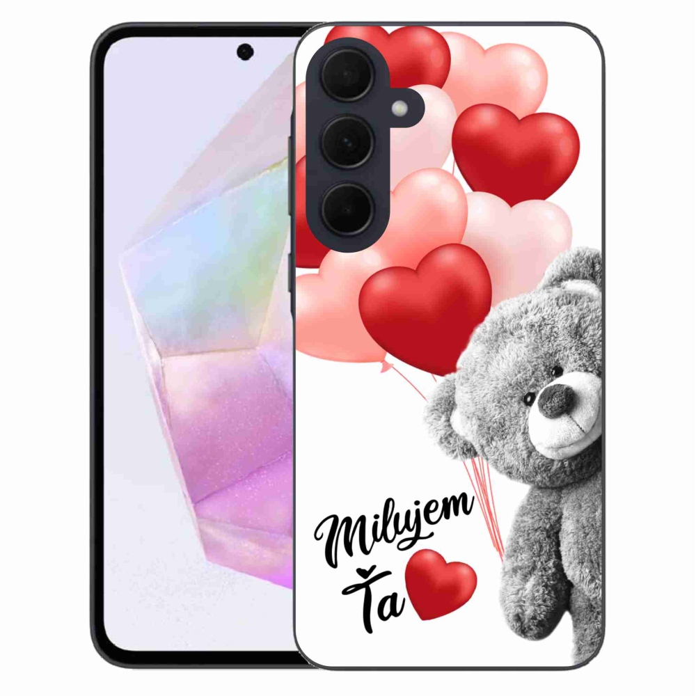 Gél tok mmCase a Samsung Galaxy A35 5G készülékhez - I love you en