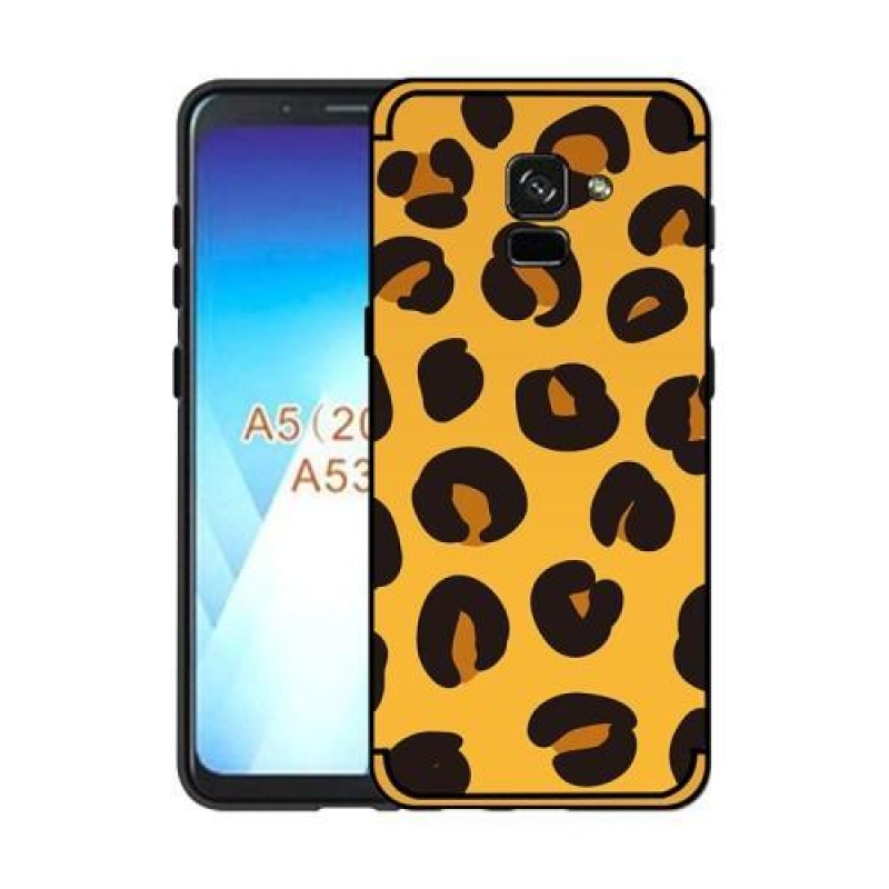Wild zselés tok Samsung Galaxy A8 (2018) - leopárd