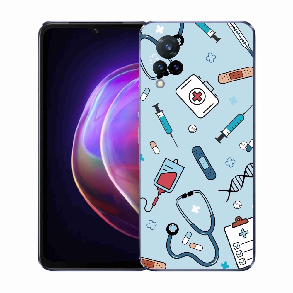 Gél borítás mmCase a Vivo V21 4G/5G készülékre - egészség 1